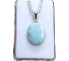Larimar Cabochon Anhänger Nr. 4835