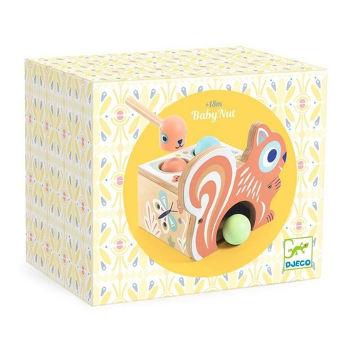 Djeco hammerspiel babynut 12m - djeco, +12m