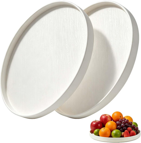 Stk deko tablett rund - stk,