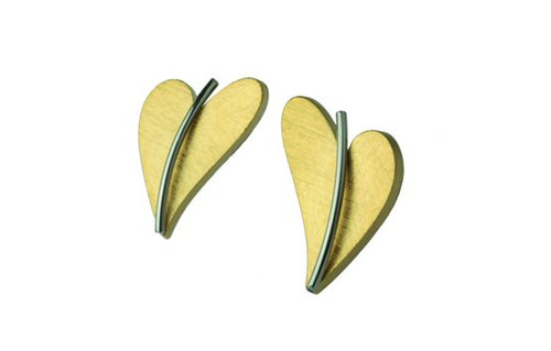 Ernstes design ohrstecker - ernstes, mit
