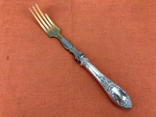 Gabel shabby silbefarben griff - gabel,