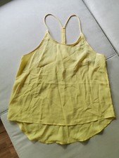 H&M Damen Top Oberteil Gelb