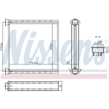 Wasser-Heizgerät NISSENS NIS