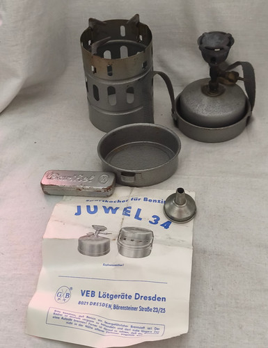 Ddr benzinkocher barthel juwel - benzinkocher,