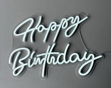 Happy Birthday Neon Sign