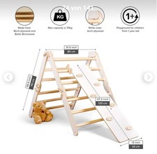 Kletterdreieck Rutsche Kletterleiter Spielplatz 60 Kg Belastbarkeit