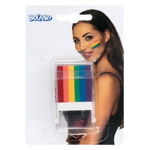 Schminkstift 1 regenbogen - schminkstift,