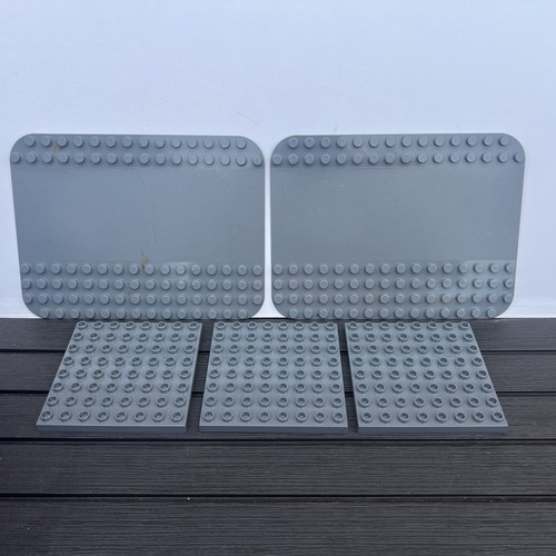 Graue lego duplo platte - graue,
