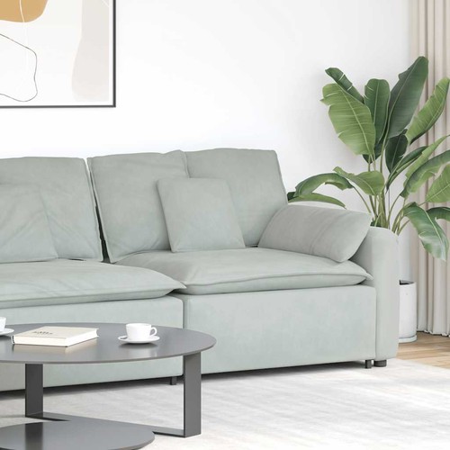Vidaxl modulares sofa endmodul - modulares,