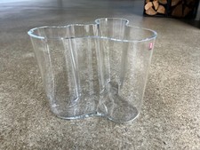 Iittala Alvar Aalto Vase Designklassiker Klarglas 160mm / 16 cm klar