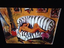 Erich Heckel "Girl Reclining"