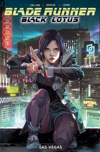 Blade runner black lotus - black, las