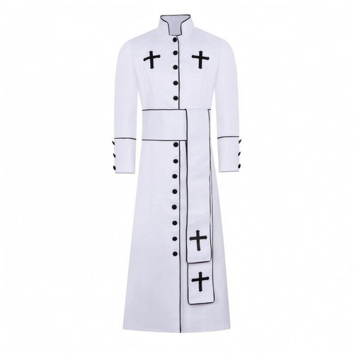Priesterkostüm mit kreuz - priesterkostüm,