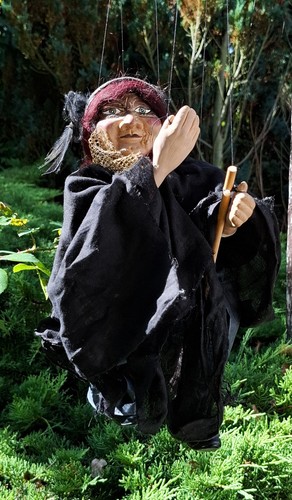 Hexe marionette interia - hexe,