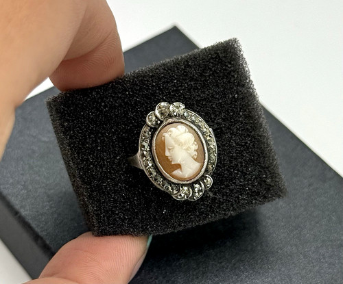 375 gold silber ring - 375,