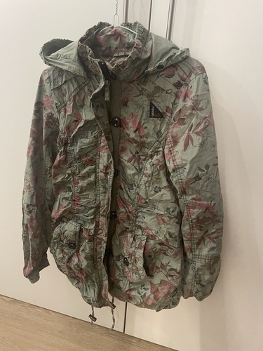 übergangsjacke mit blumen - mit,