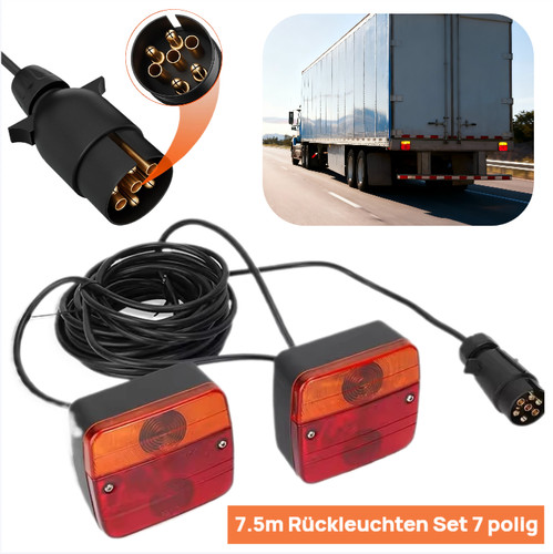 Rückleuchten set polig - set, 7