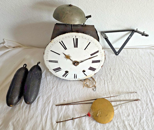 Antike comtoise uhr mit pendel - antike,