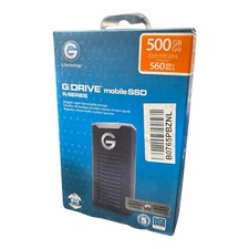 G-Technology G-DRIVE R-Series 500GB, USB 3.0, 2,5 Zoll Externe SSD - Schwarz...