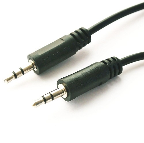 Audio kabel kurz 2x - 0,5m, audio-kabel