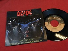 AC/DC  LET'S GET IT UP  -  7" Single Atlantic ATL 11706 Germany 1982 near mint