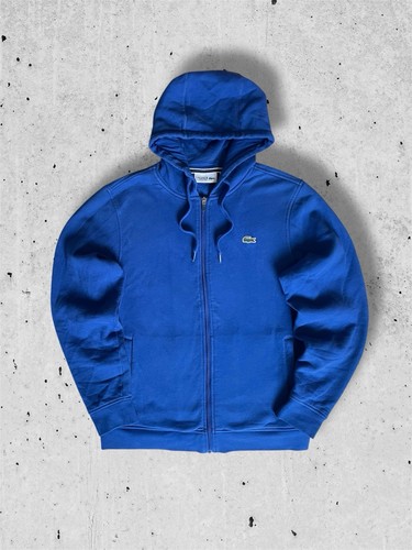 Lacoste zipper ziphoodie - lacoste,