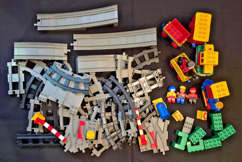 Lego duplo eisenbahn konvolut - lego,