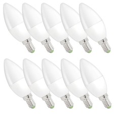 10 x LED Leuchtmittel Kerzen