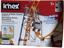 K'NEX - Amazin' 8 Coaster ‚ STEM Building Set, Kid Construction, Creative Play T