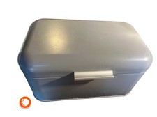 1990er  Klappbrotkasten, Brottrommel 35cm Metall grau Topzustand  NL
