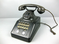 altes Telefon SIEMENS F. str. 127/12c F. tist. 160c Reihenapparat 1930er 40er Jh