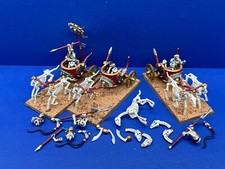 3 Skelett Streitwagen der