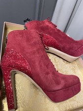 Miu Miu Stiefelette Gr.38 Rot
