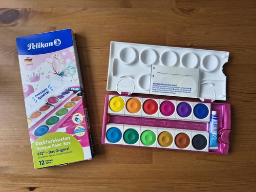 Pelikan deckfarbkasten rosa - pelikan,