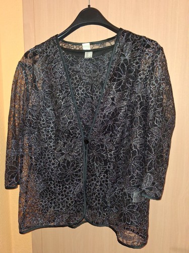 Blusenjacke mit top - blusenjacke,