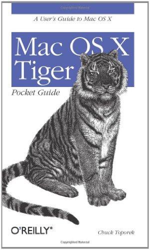 Mac tiger pocket guide 4e - pocket,