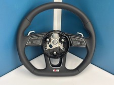 AUDI ORIGINAL A4-RS4 (8W)  ABGEFLACHTER LEDER MULTIFUNKTIONSLENKRAD 8W0419689A