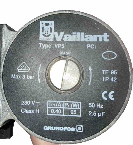 Vaillant grundfos vp5 - vaillant, vc