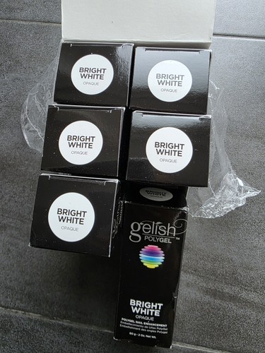 Gelish polygel bright white - 6x,