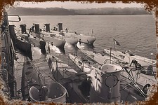 Retro Blechschild U-BOOT