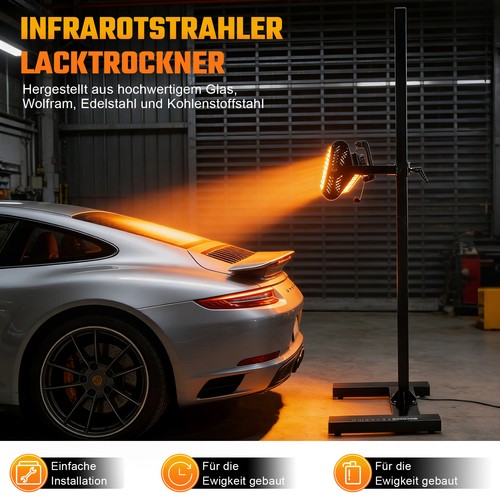 1500w infrarot lacktrockner - 1500w,