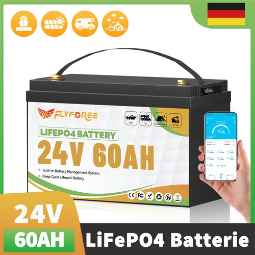24v 60ah lithium batterie - lithium,