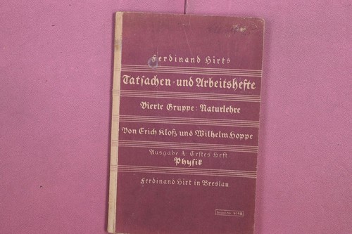 354219 erich kloß tatsachen - 354219,