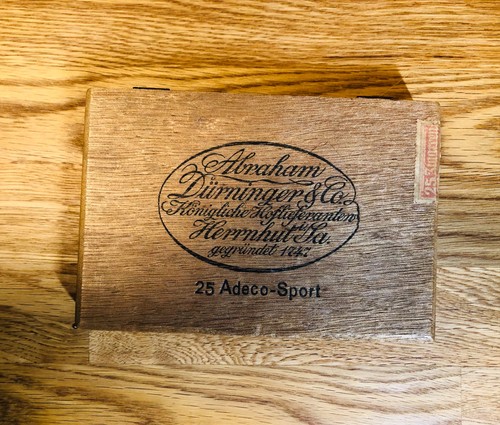 Zigarrenkiste holz abraham - holz, "abraham