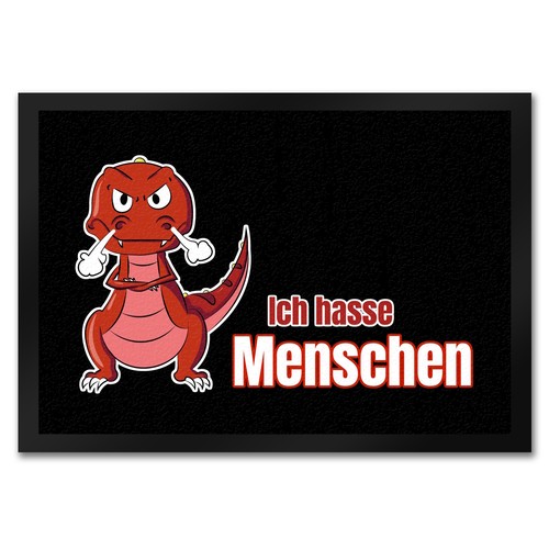 Rex fußmatte 35x50 cm - t-rex,