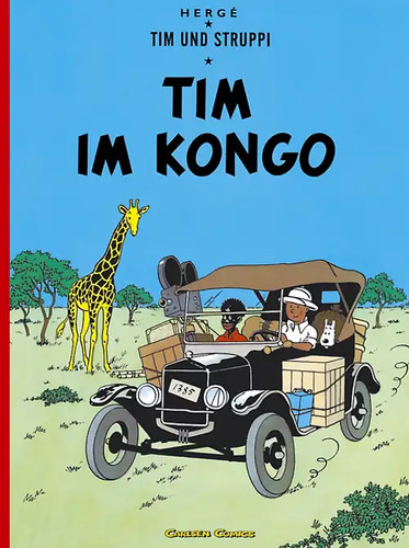 Tim und struppi kongo - tim,