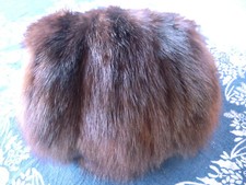 Wunderschöner Nerzmuff, braun