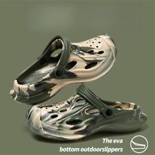 Gartenschuhe Herren Gummi Männer Hausschuhe Damen Pantoletten Badeschuhe Sandal