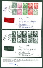 Brief mit Heuss H-Blatt 8 Y II