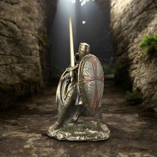 Kreuzritter skulptur figur - figur,
